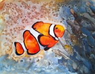 Watercolor of Clownfish (2010)